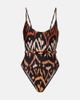 Zimmermann Zimmermann Aster Scoop printed swimsuit - 1