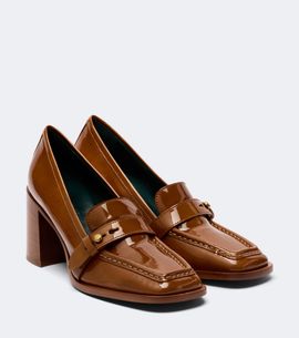 Zimmermann Zimmermann Astor patent leather loafer pumps