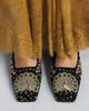 Zimmermann Zimmermann Atelier embellished velvet wedge mules - 3