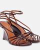 Zimmermann Zimmermann Aura 85 patent leather wedge sandals - 1