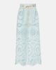Zimmermann Zimmermann Awaken embroidered linen midi skirt - 1