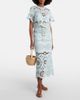 Zimmermann Zimmermann Awaken embroidered linen midi skirt - 2