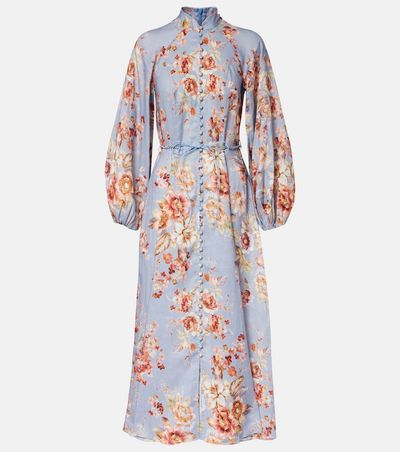 Zimmermann Zimmermann Awaken floral linen midi dress