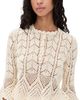Zimmermann Zimmermann Awaken Lace Crochet Top Cream - 1