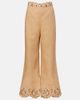 Zimmermann Zimmermann Awaken linen cropped flared pants - 1