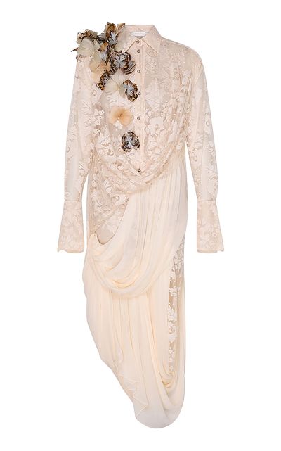 Zimmermann Zimmermann Becoming Feather Lace Midi Dress