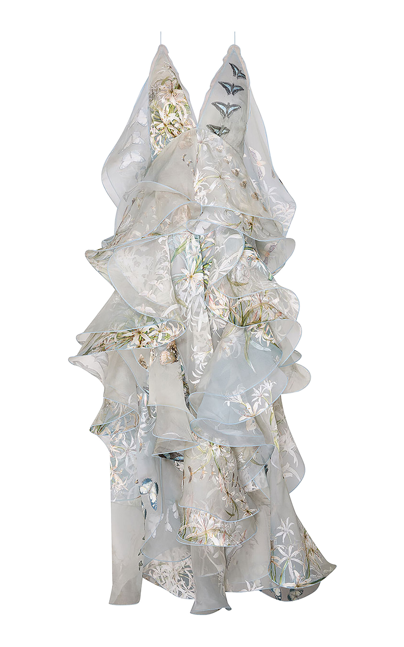 Zimmermann Zimmermann Becoming Flounce Maxi Cotton Dress