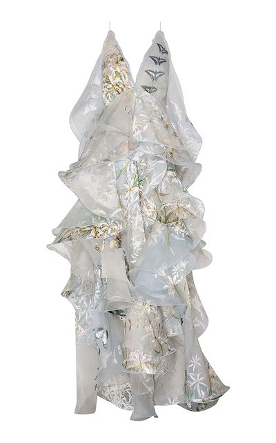 Zimmermann Zimmermann Becoming Flounce Maxi Cotton Dress