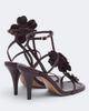 Zimmermann Zimmermann Belara floral-appliqué leather sandals - 4
