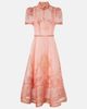 Zimmermann Zimmermann Belted paisley linen and silk midi dress - 1