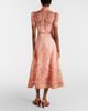 Zimmermann Zimmermann Belted paisley linen and silk midi dress - 3