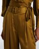 Zimmermann Zimmermann Belted pleated silk wide-leg pants - 3