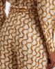 Zimmermann Zimmermann Belted printed linen wide-leg pants - 5