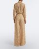 Zimmermann Zimmermann Belted printed linen wide-leg pants - 6