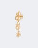 Zimmermann Zimmermann Bloom mother-of-pearl gold-plated drop earrings - 3