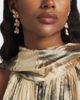 Zimmermann Zimmermann Bloom mother-of-pearl gold-plated drop earrings - 5