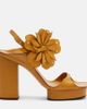 Zimmermann Zimmermann Brightside Platform floral-appliquÃ© leather sandals - 5
