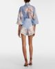 Zimmermann Zimmermann Cascadian floral linen shorts - 3