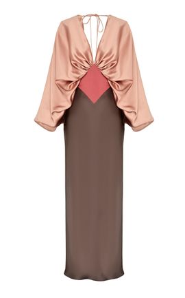 Zimmermann Zimmermann Clash Drape Maxi Dress