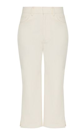 Zimmermann Zimmermann Clash Drill Cotton Capri Pants