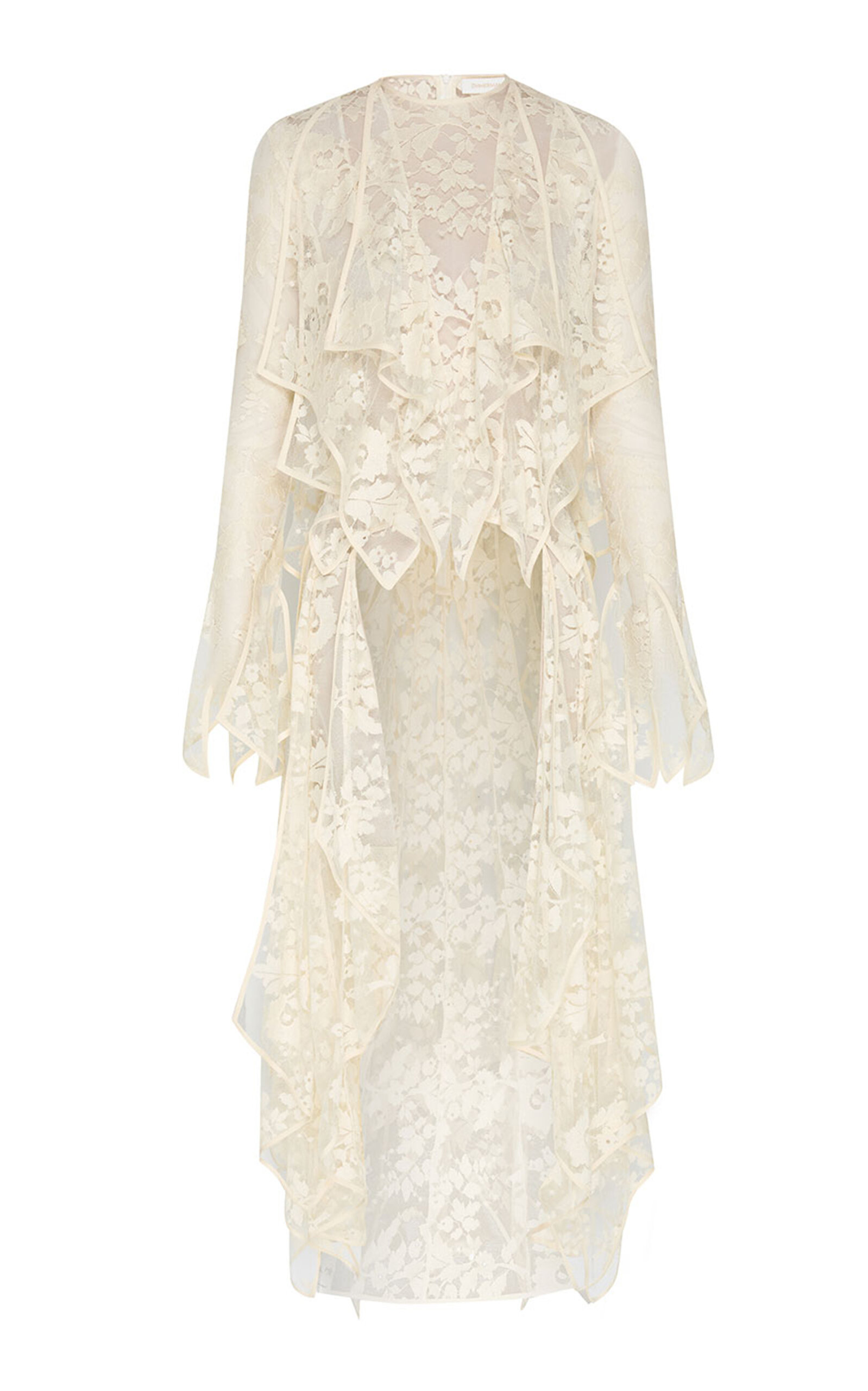 Zimmermann Zimmermann Clash Lace CottonBlend Top