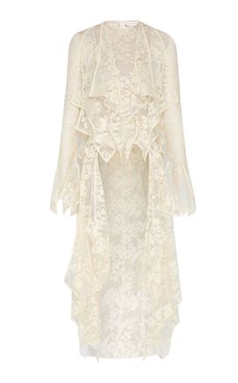 Zimmermann Zimmermann Clash Lace CottonBlend Top