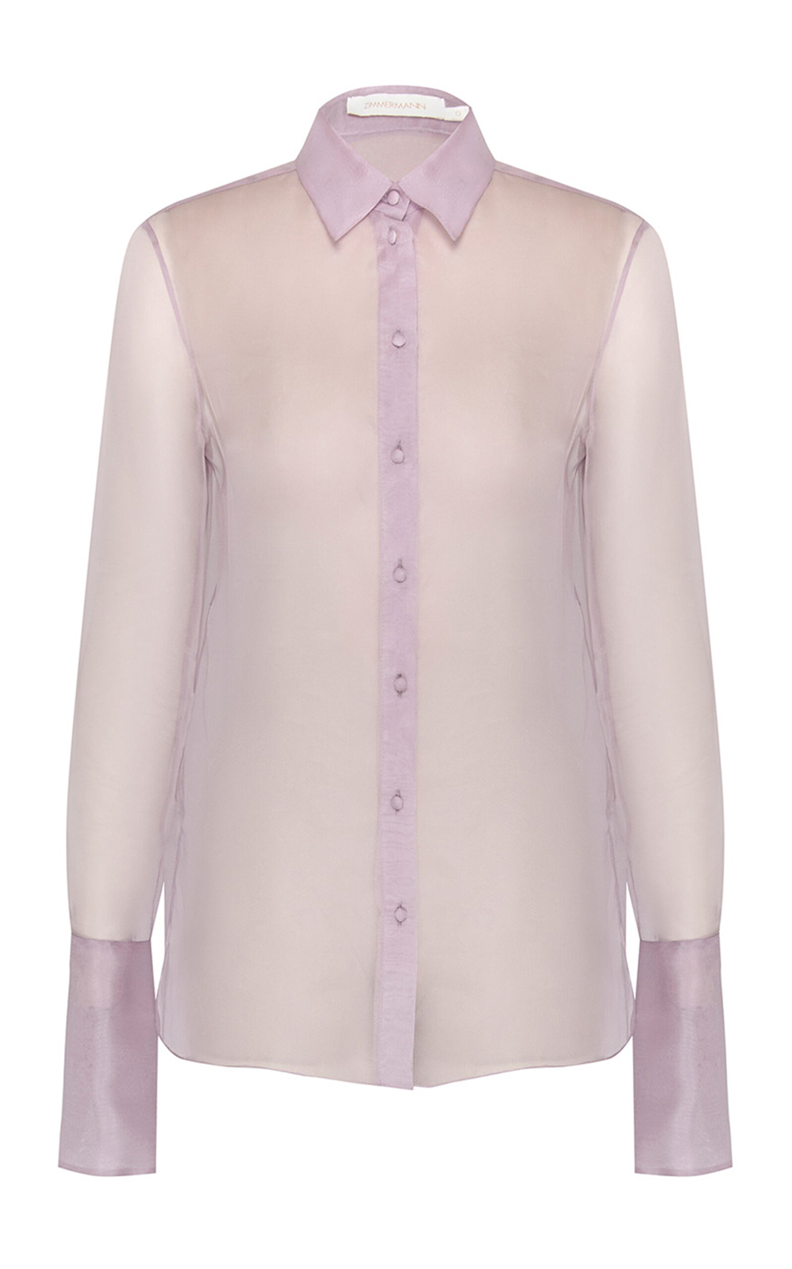 Zimmermann Zimmermann Clash Silk Organza Shirt