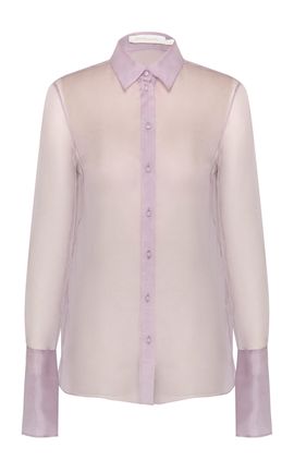 Zimmermann Zimmermann Clash Silk Organza Shirt