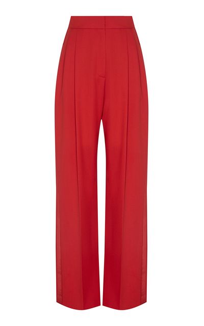 Zimmermann Zimmermann Clash WoolBlend Tuxedo StraightLeg Pants