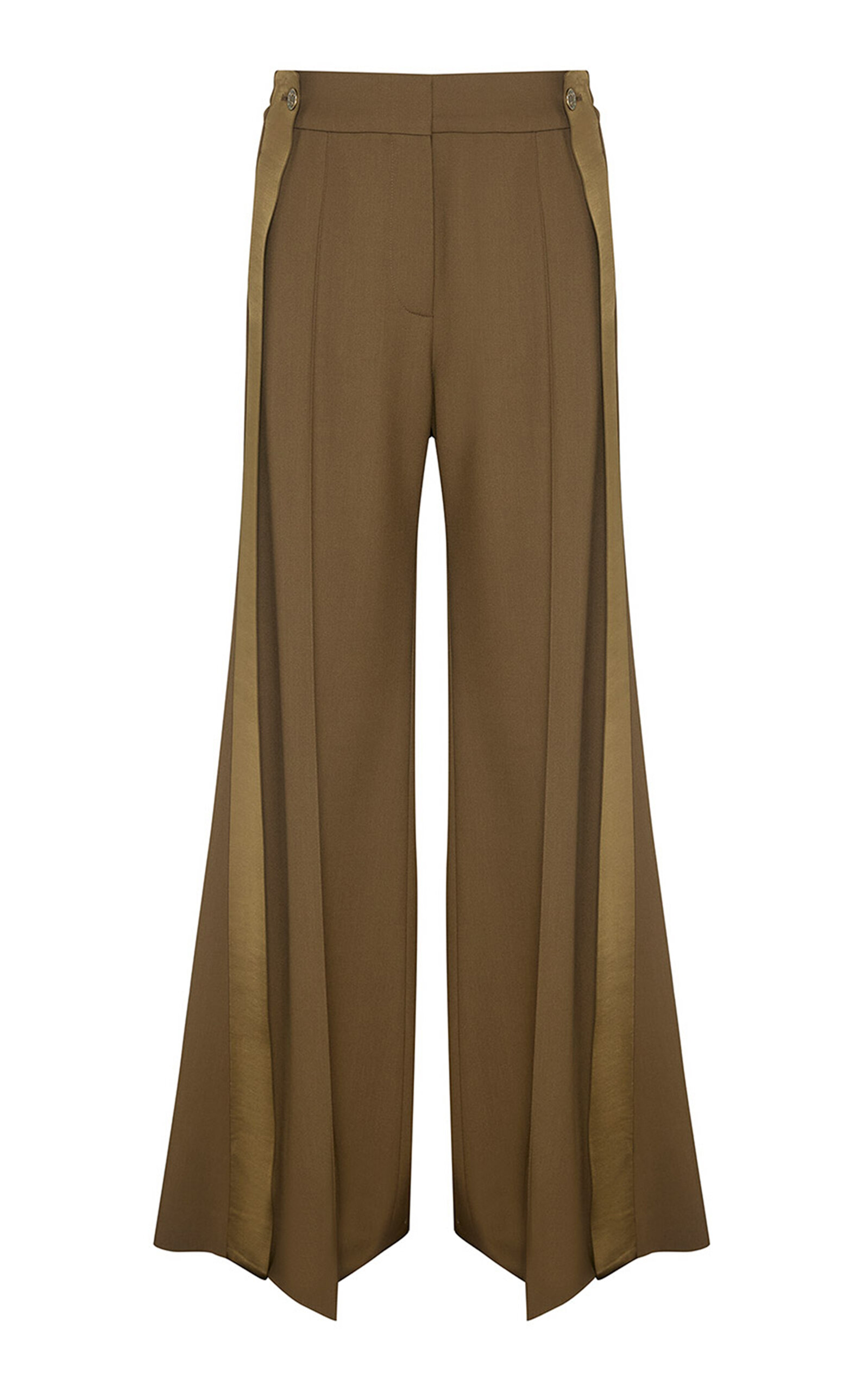Zimmermann Zimmermann Clash WoolBlend Tuxedo WideLeg Pants