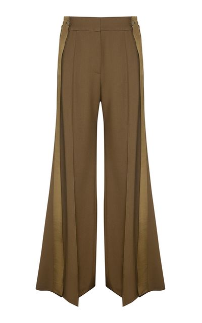 Zimmermann Zimmermann Clash WoolBlend Tuxedo WideLeg Pants