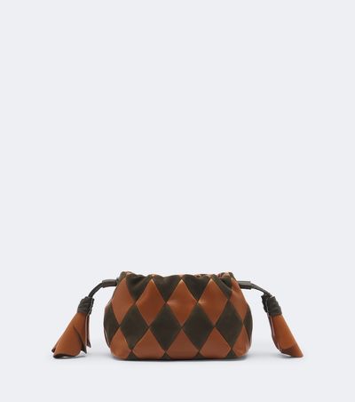 Zimmermann Zimmermann Cloud 91 Small leather and suede clutch