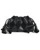 Zimmermann Zimmermann Cloud 91 Small Suede and Leather Clutch Bag Black One - 1