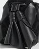 Zimmermann Zimmermann Cloud 91 Small Suede and Leather Clutch Bag Black One - 5