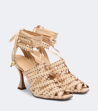 Zimmermann Zimmermann Corsage canvas sandals