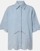 Zimmermann Zimmermann Daylight broderie anglaise denim shirt - 1