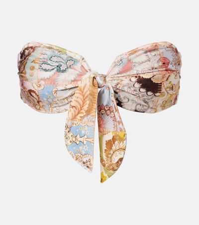 Zimmermann Zimmermann Daylight printed bikini top