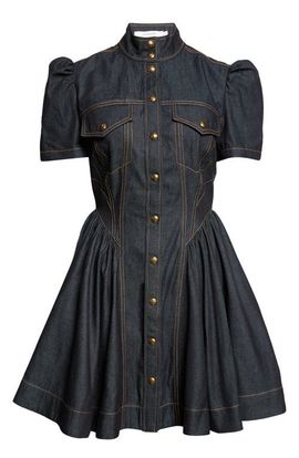 Zimmermann Zimmermann Denim Corset Minidress