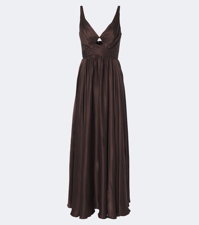 Zimmermann Zimmermann Draped silk maxi dress