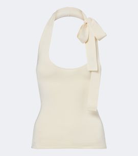 Zimmermann Zimmermann Fairlight knitted halterneck top