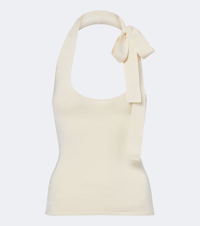 Zimmermann Zimmermann Fairlight knitted halterneck top