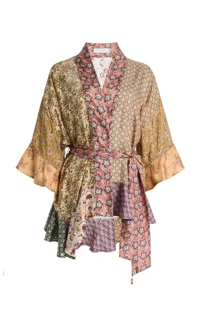 Zimmermann Zimmermann Fairlight Scarf Silk Wrap Top