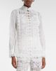 Zimmermann Zimmermann Floral lace ramie shirt - 3