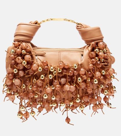 Zimmermann Zimmermann Foam beaded leather shoulder bag