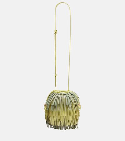 Zimmermann Zimmermann Fringe ombrÃ© leather crossbody bag