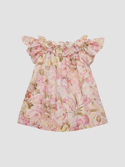Zimmermann Zimmermann Girl's Little Girl's & Girl's Solstice Shirred Dress