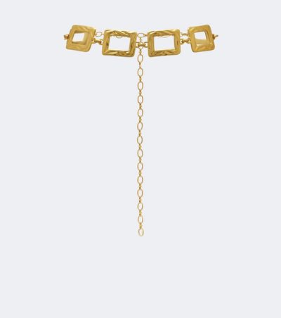 Zimmermann Zimmermann Gold-plated chain belt