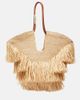 Zimmermann Zimmermann Goldentime Medium raffia tote bag - 1