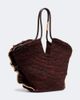 Zimmermann Zimmermann Goldentime Medium ruffled raffia tote bag - 4