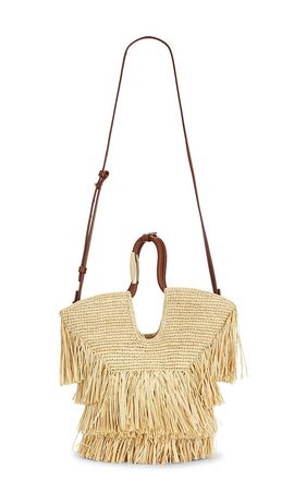 Zimmermann Zimmermann Goldentime Small Fringe Tote